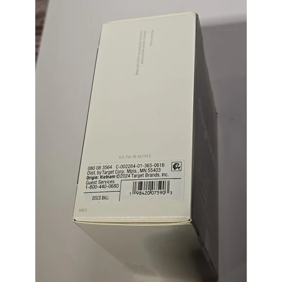 Single Port USB-C High Charging Speed 15W Max Pink/Blue Disco Ball New (160) - Picture 3 of 3